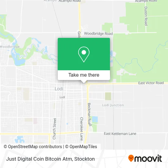 Just Digital Coin Bitcoin Atm map