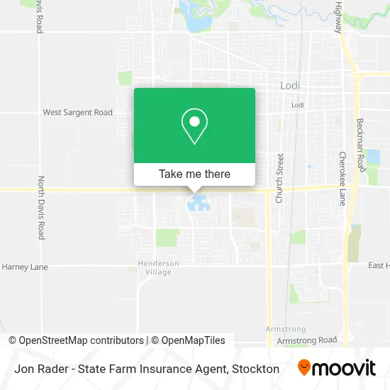 Jon Rader - State Farm Insurance Agent map