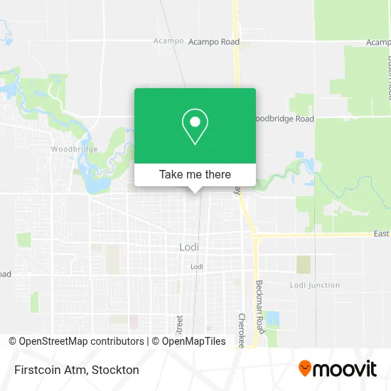 Firstcoin Atm map