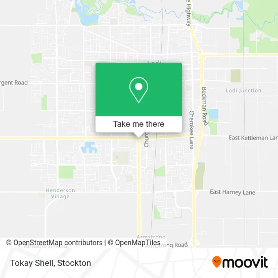 Tokay Shell map