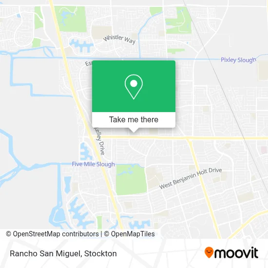Rancho San Miguel map