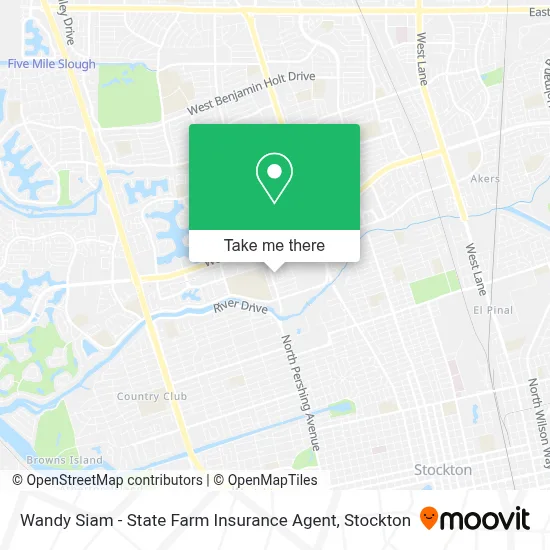 Wandy Siam - State Farm Insurance Agent map