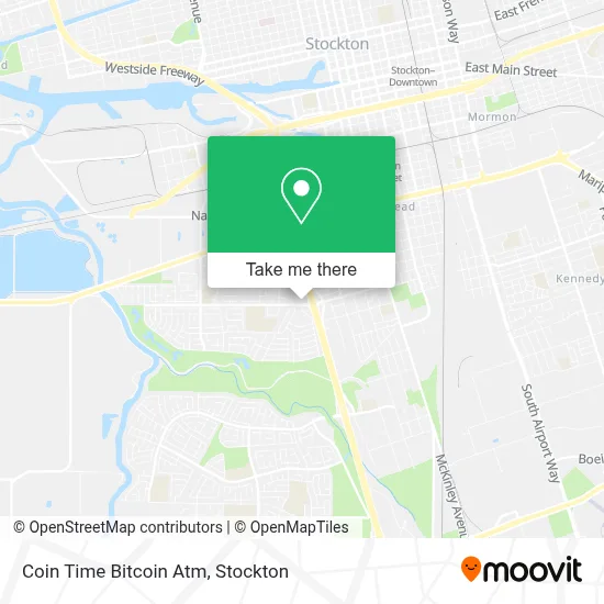 Coin Time Bitcoin Atm map