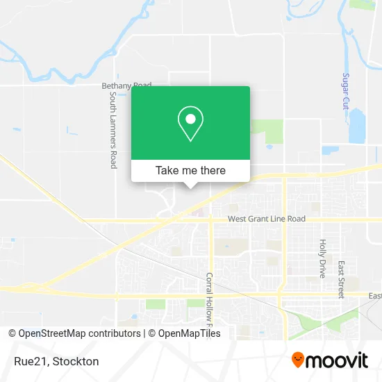 Rue21 map