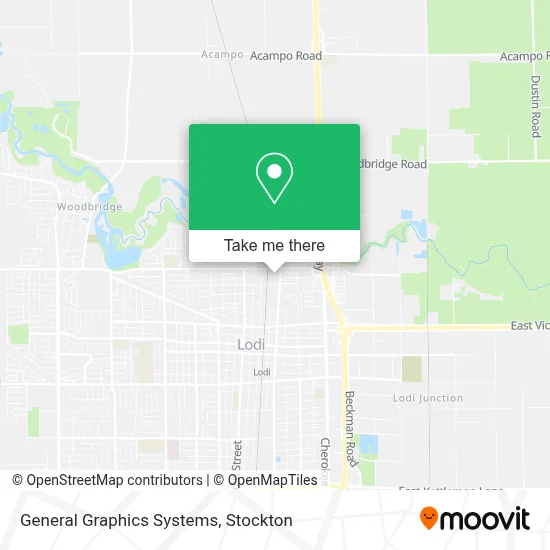 General Graphics Systems map