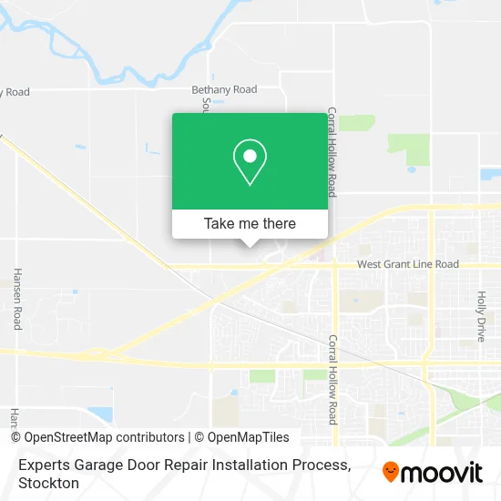 Experts Garage Door Repair Installation Process map