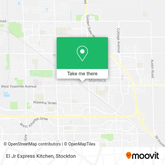 El Jr Express Kitchen map