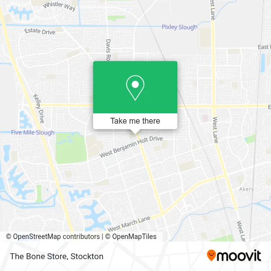 The Bone Store map
