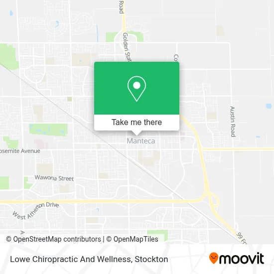 Lowe Chiropractic And Wellness map