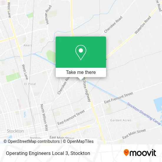 Operating Engineers Local 3 map