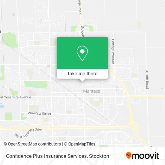 Confidence Plus Insurance Services map