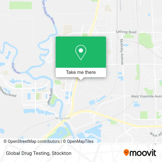 Global Drug Testing map