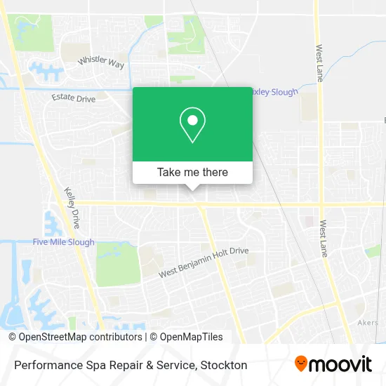Performance Spa Repair & Service map