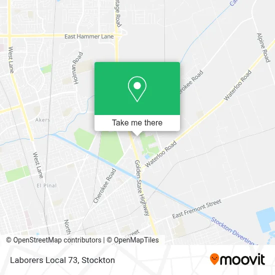 Laborers Local 73 map