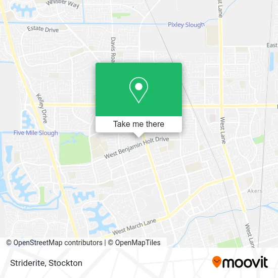 Striderite map