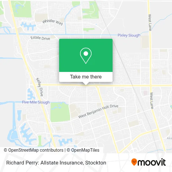 Richard Perry: Allstate Insurance map