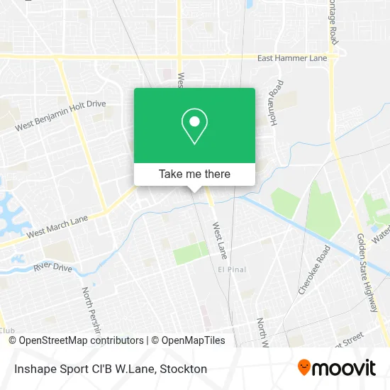 Inshape Sport Cl'B W.Lane map