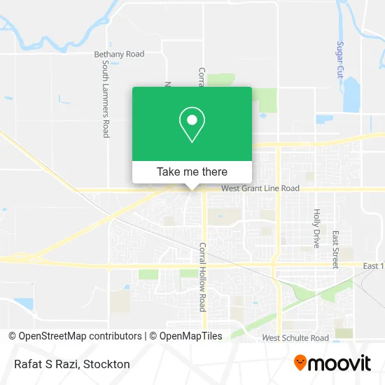 Rafat S Razi map