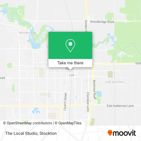 The Local Studio map