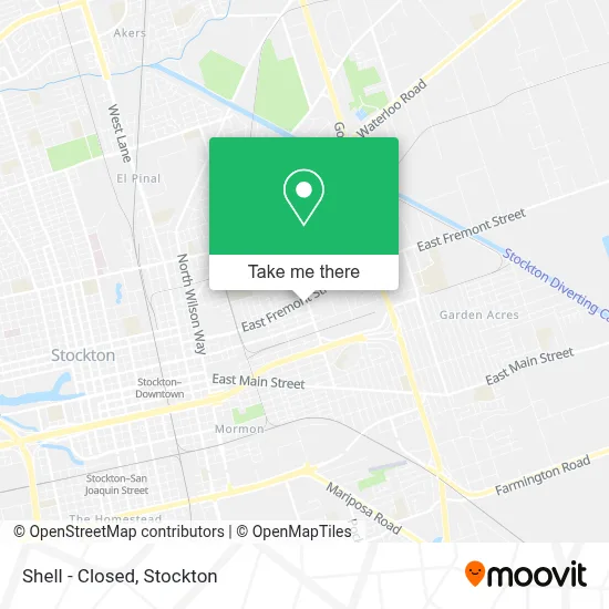 Shell - Closed map