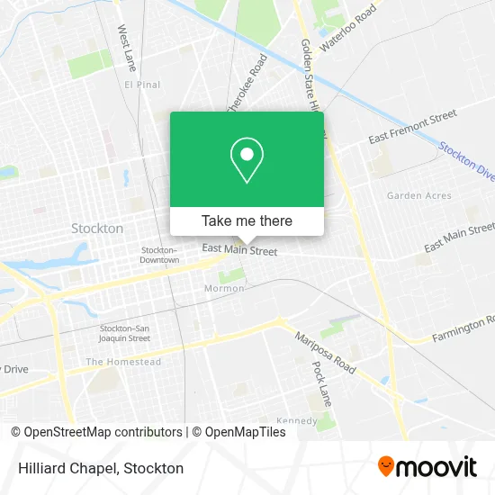 Hilliard Chapel map