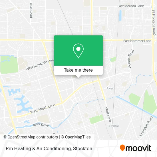 Rm Heating & Air Conditioning map