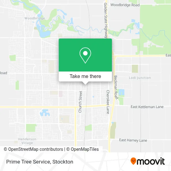 Prime Tree Service map