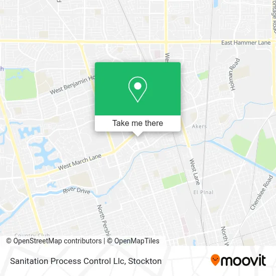 Sanitation Process Control Llc map