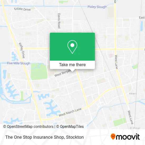 The One Stop Insurance Shop map