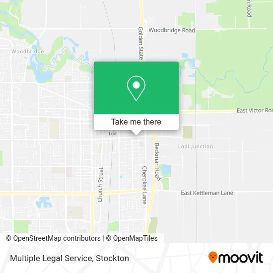 Multiple Legal Service map