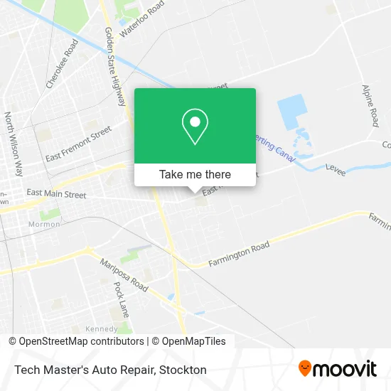 Tech Master's Auto Repair map