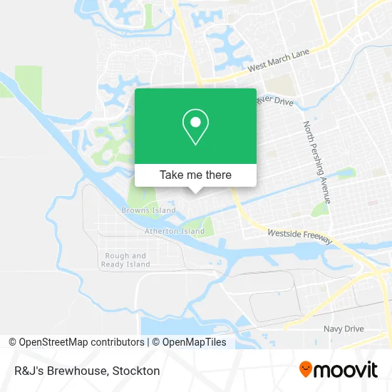 R&J's Brewhouse map
