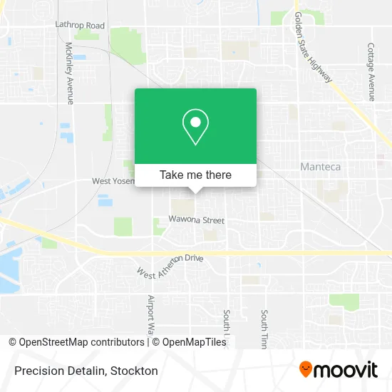 Precision Detalin map