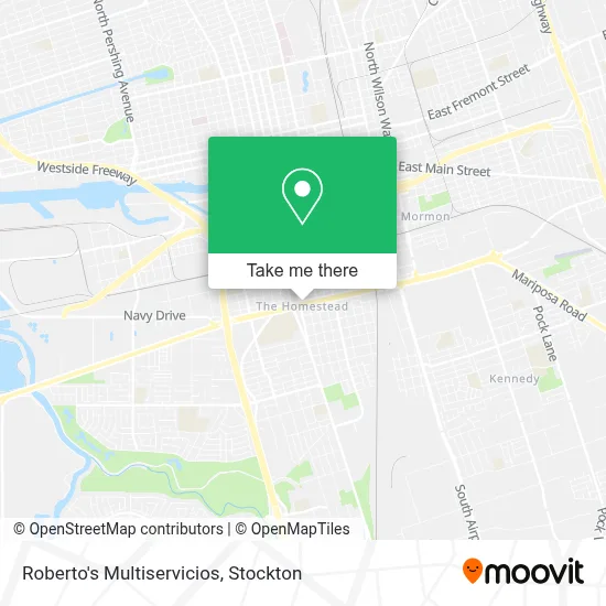 Roberto's Multiservicios map