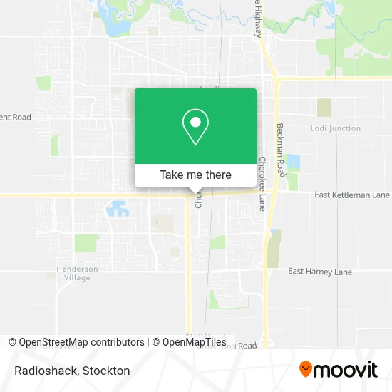 Radioshack map
