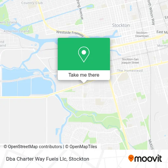Dba Charter Way Fuels Llc map