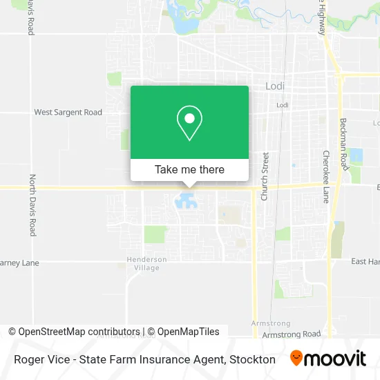 Roger Vice - State Farm Insurance Agent map