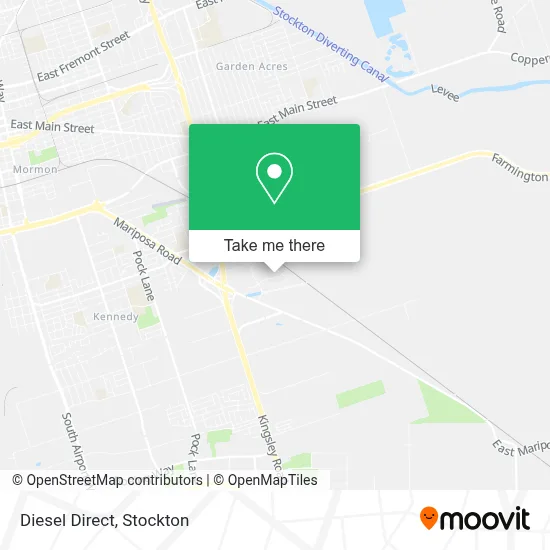 Diesel Direct map