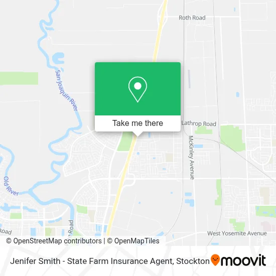 Jenifer Smith - State Farm Insurance Agent map