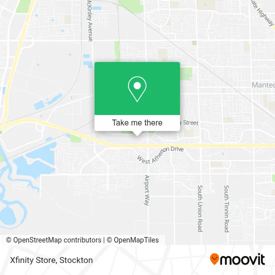 Xfinity Store map