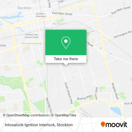 Intoxalock Ignition Interlock map