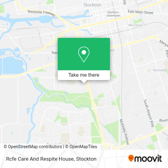 Rcfe  Care And Respite House map