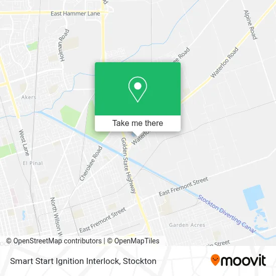Smart Start Ignition Interlock map