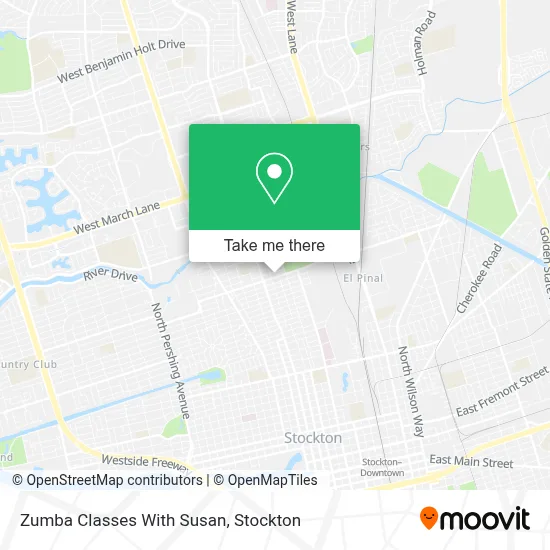 Zumba Classes With Susan map