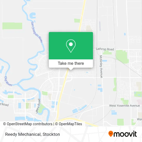 Reedy Mechanical map