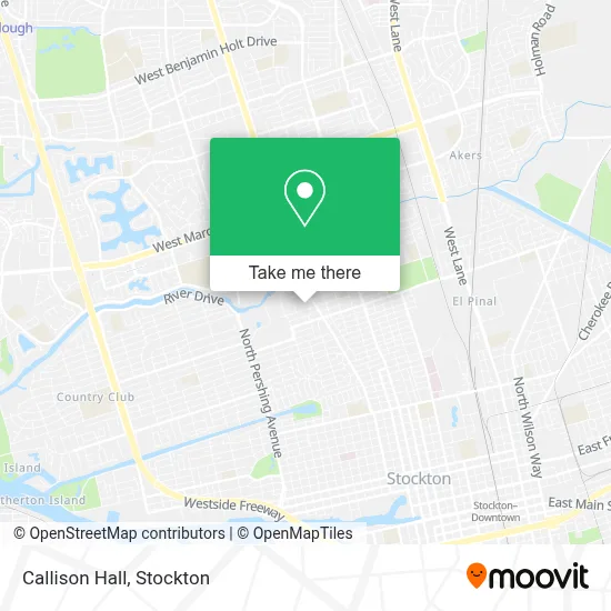 Callison Hall map
