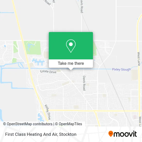 First Class Heating And Air map