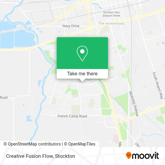 Creative Fusion Flow map