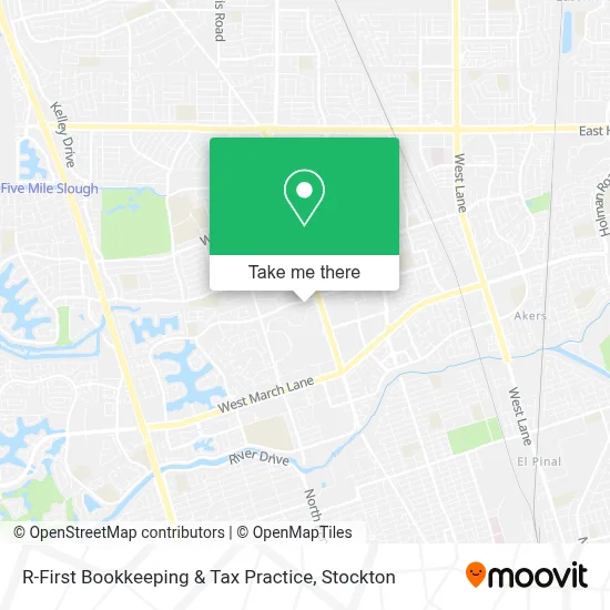R-First Bookkeeping & Tax Practice map