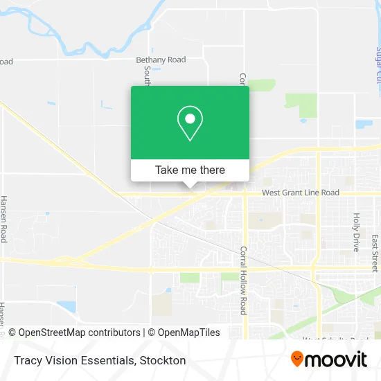 Tracy Vision Essentials map